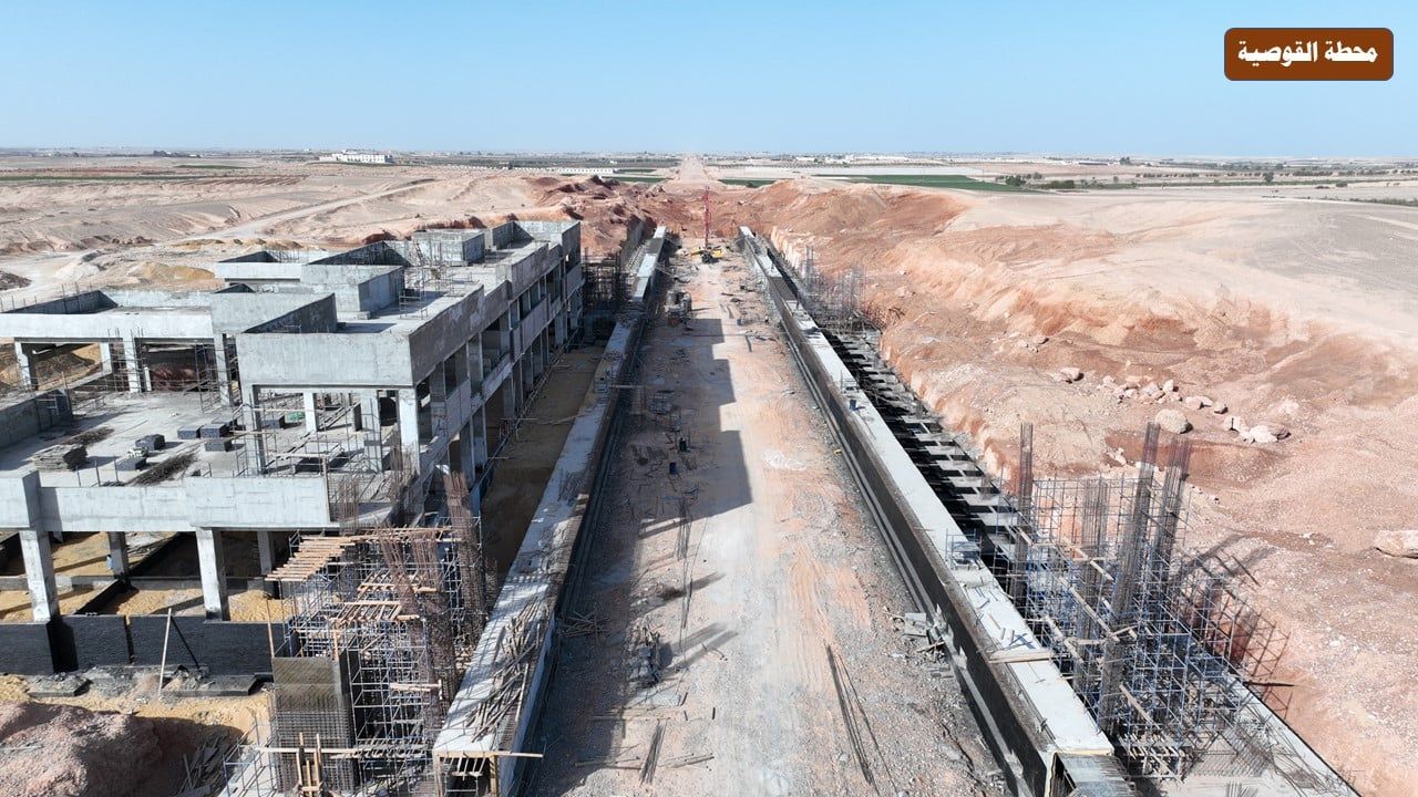 الخط الثانى للقطار الكهربائى السريع (9)