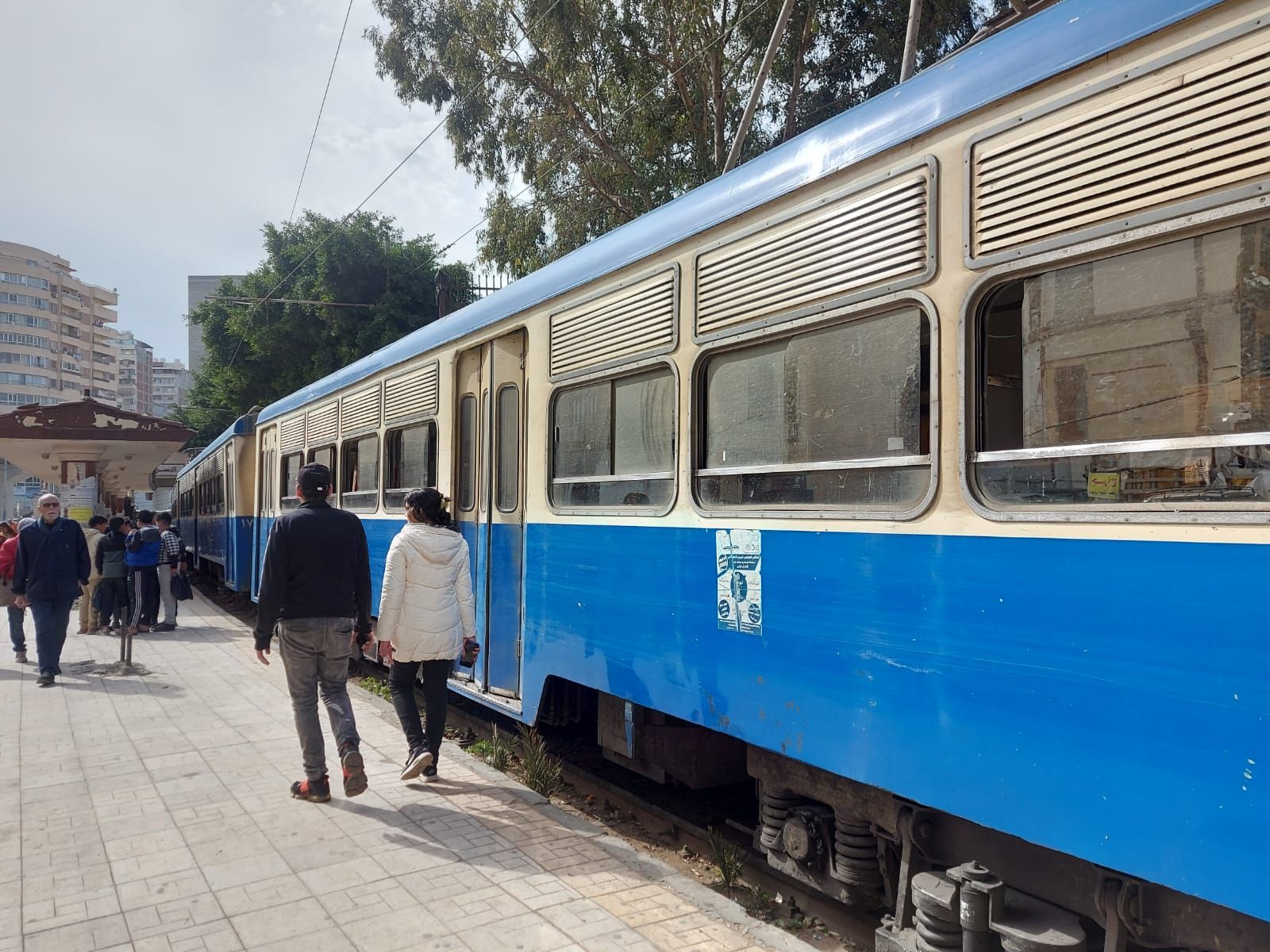 إيقاف ترام الرمل للتطوير إيقاف ترام الرمل للتطوير