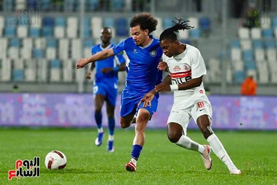 الزمالك يواصل محاولة التهديف ضد سموحه الزمالك يواصل محاولة التهديف ضد سموحه