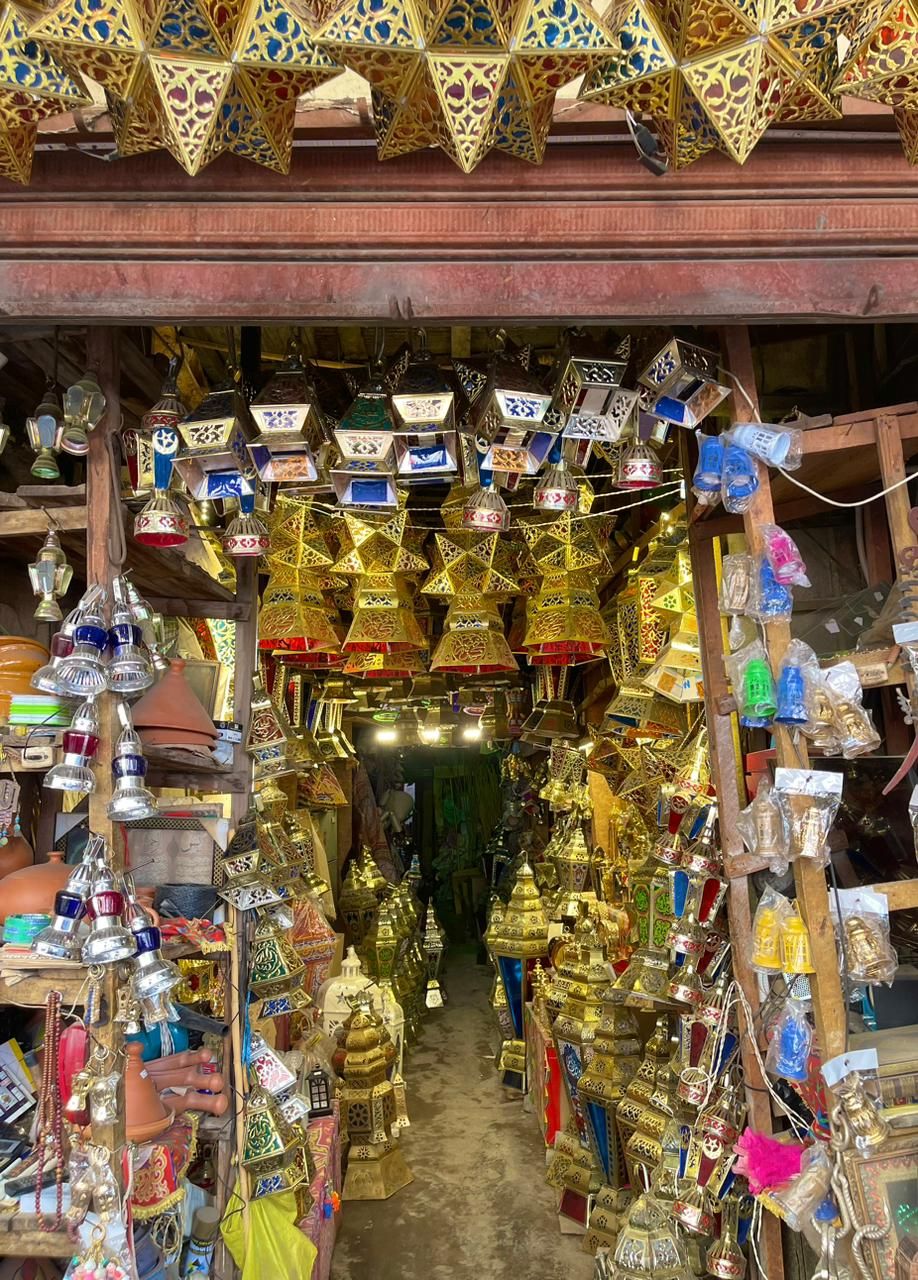 فوانيس شارع الخيامية فوانيس شارع الخيامية