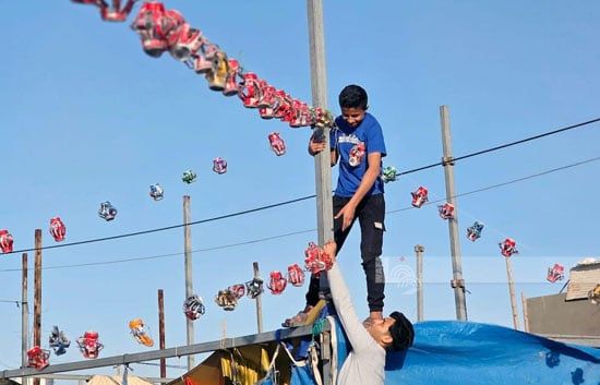 زينة رمضان فى قطاع غزة زينة رمضان فى قطاع غزة