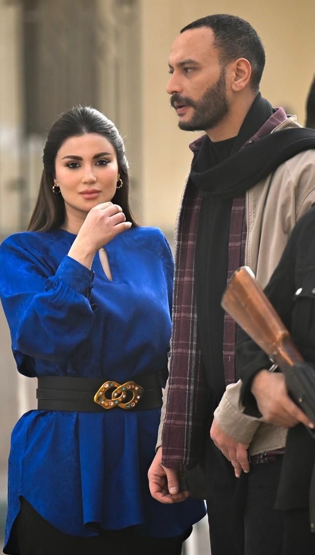 هدى الاتربي واحمد خالد صالح من مسلسل مناعة هدى الاتربي واحمد خالد صالح من مسلسل مناعة