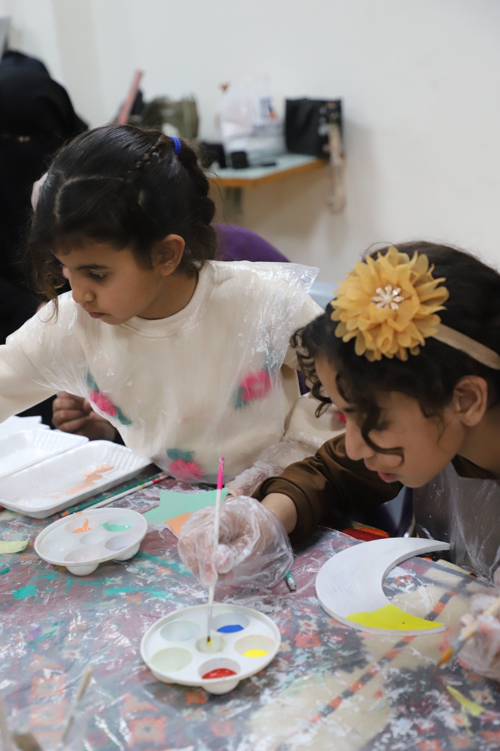 أثناء الرسم أثناء الرسم