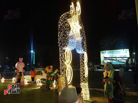 زينة رمضلان فى مدينة الخارجة زينة رمضلان فى مدينة الخارجة