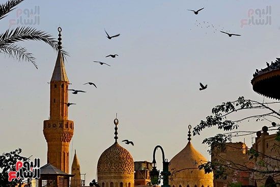 مأذن مسجد الحسين مأذن مسجد الحسين