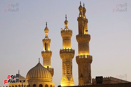 جانب من المأذن