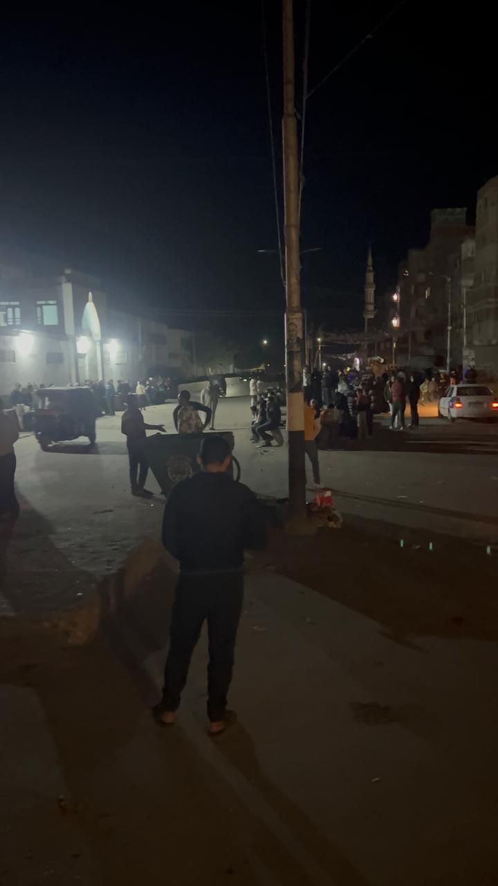 حزن اهالي المطرية علي فقدان 18 شخص حزن اهالي المطرية علي فقدان 18 شخص