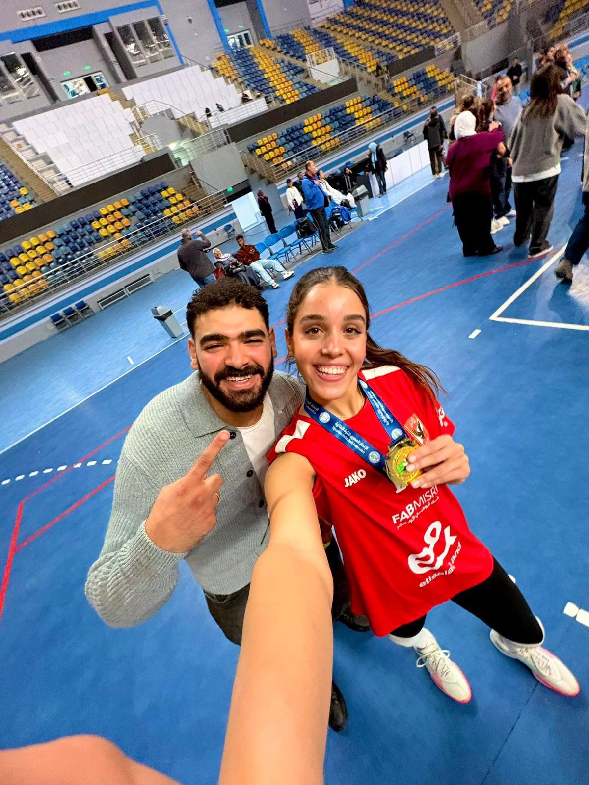 عبد الرحمن حميد و زينة العلمى عبد الرحمن حميد و زينة العلمى