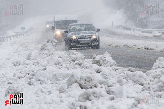 تساقط كثيف للثلج تساقط كثيف للثلج