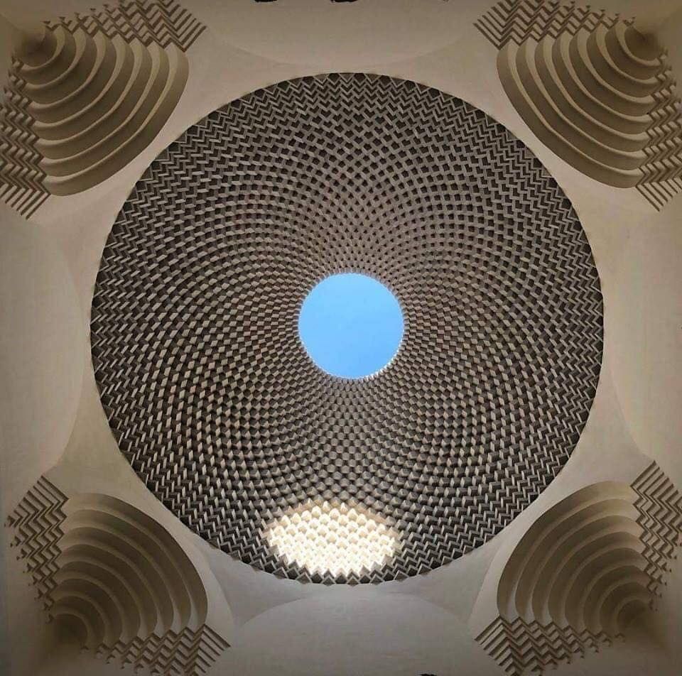 قبة المسجد من الداخل_2 قبة المسجد من الداخل_2