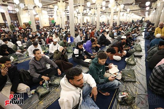 جانب من إفطار الأزهر جانب من إفطار الأزهر