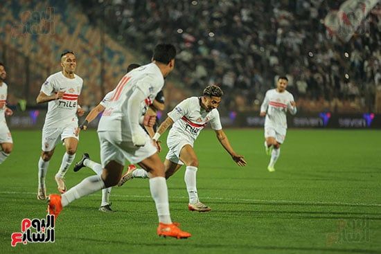 أحتفال فريق الزمالك بالهدف الأول أحتفال فريق الزمالك بالهدف الأول
