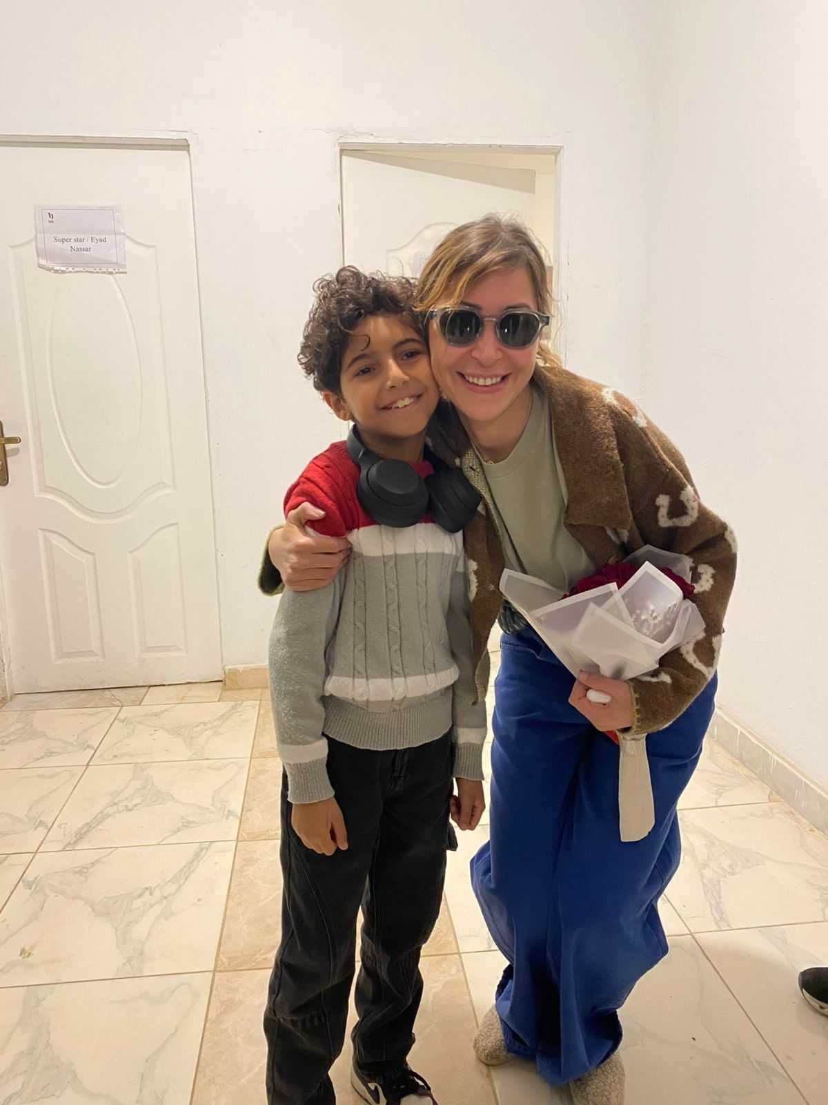 سمير محمد برفقة منة شلبي سمير محمد برفقة منة شلبي