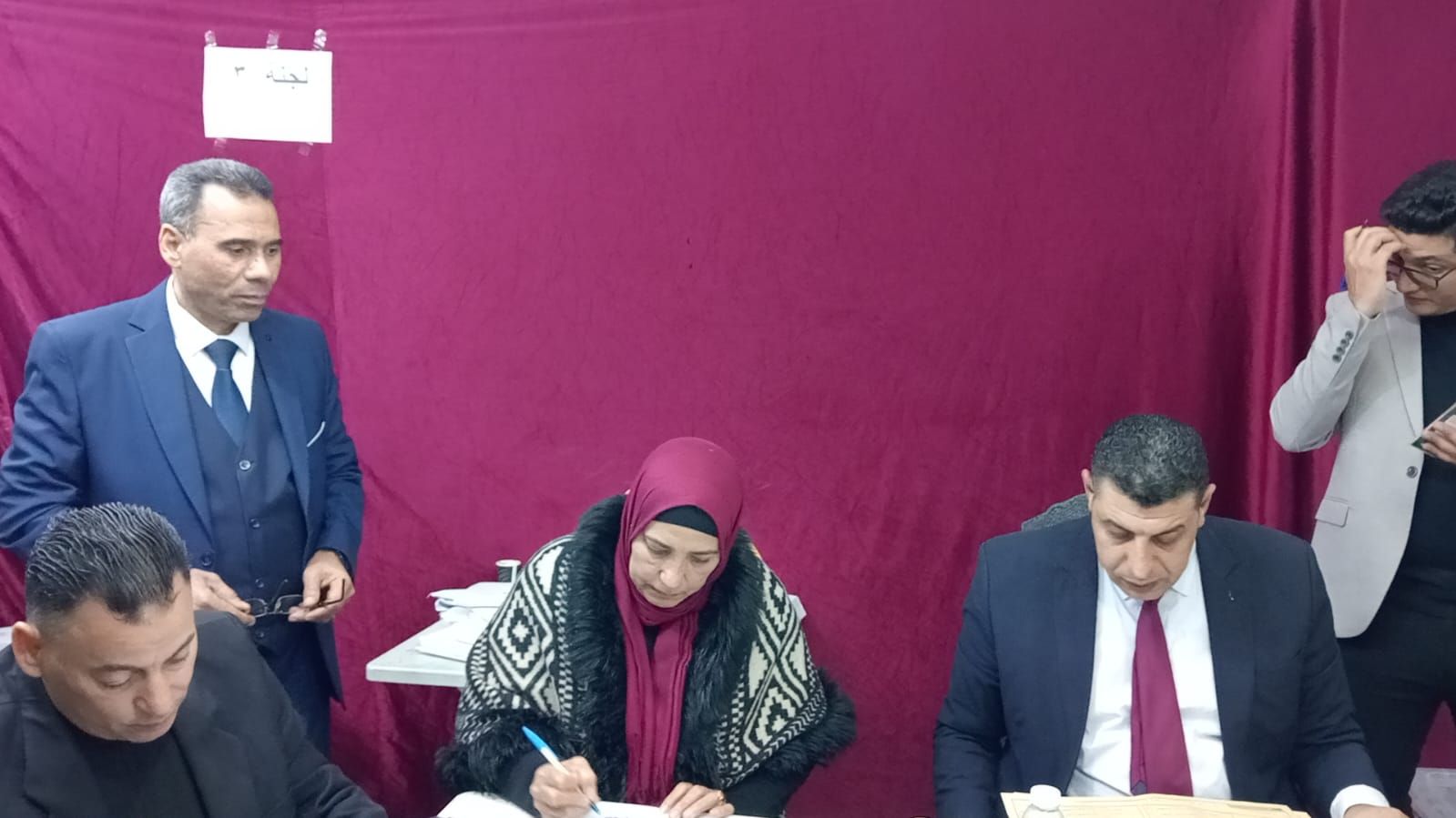 متابعة أعمال الفرز بنقابة المهندسين بكفر الشيخ متابعة أعمال الفرز بنقابة المهندسين بكفر الشيخ