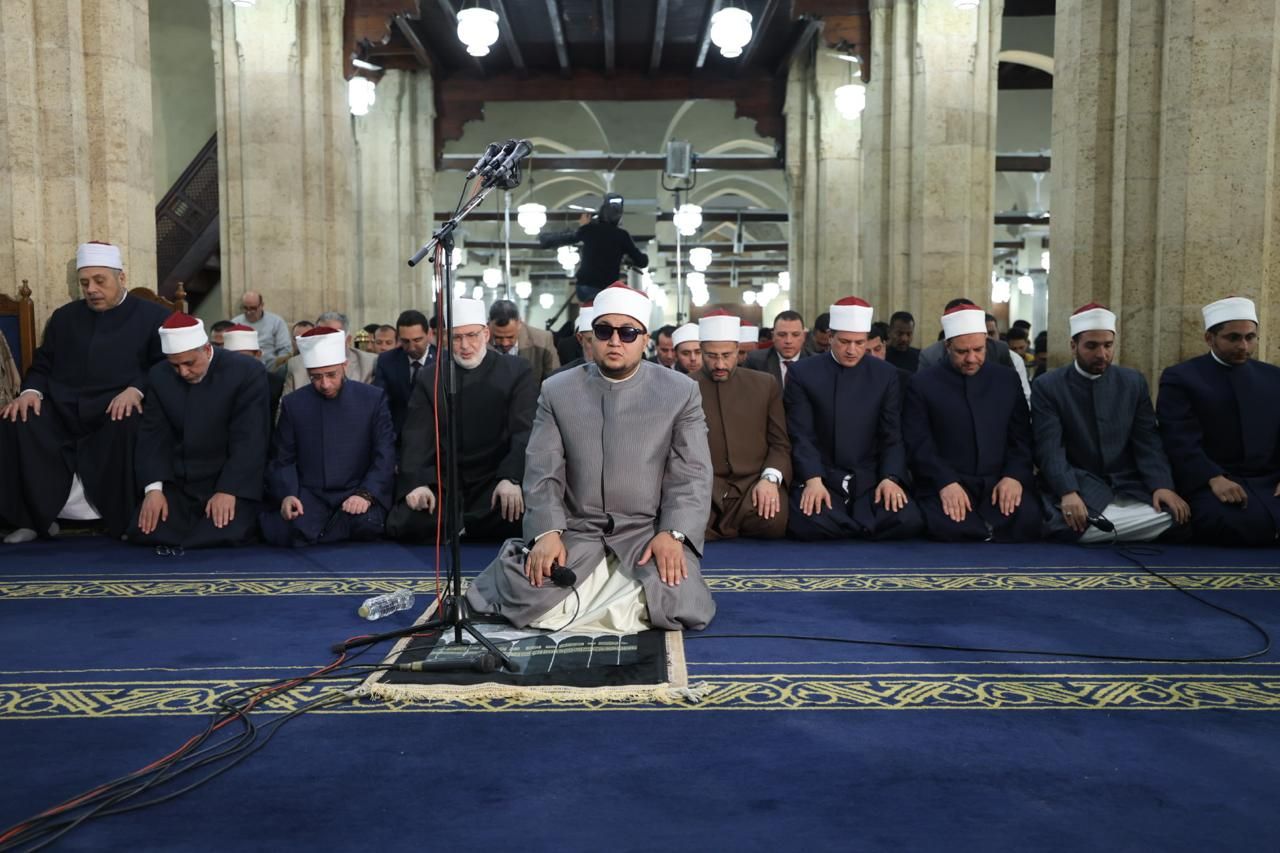 صلاة التراويح بالجامع الأزهر (4)