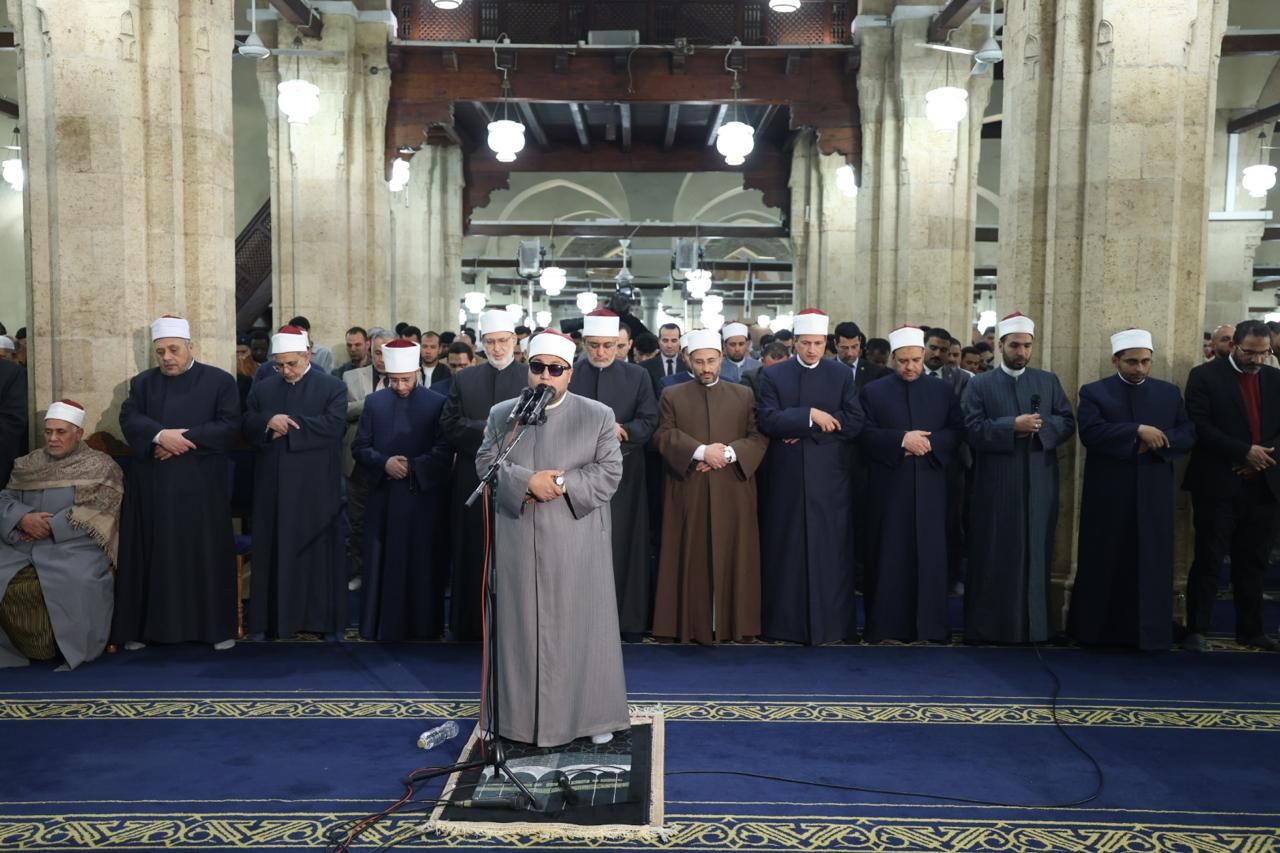 صلاة التراويح بالجامع الأزهر (5)