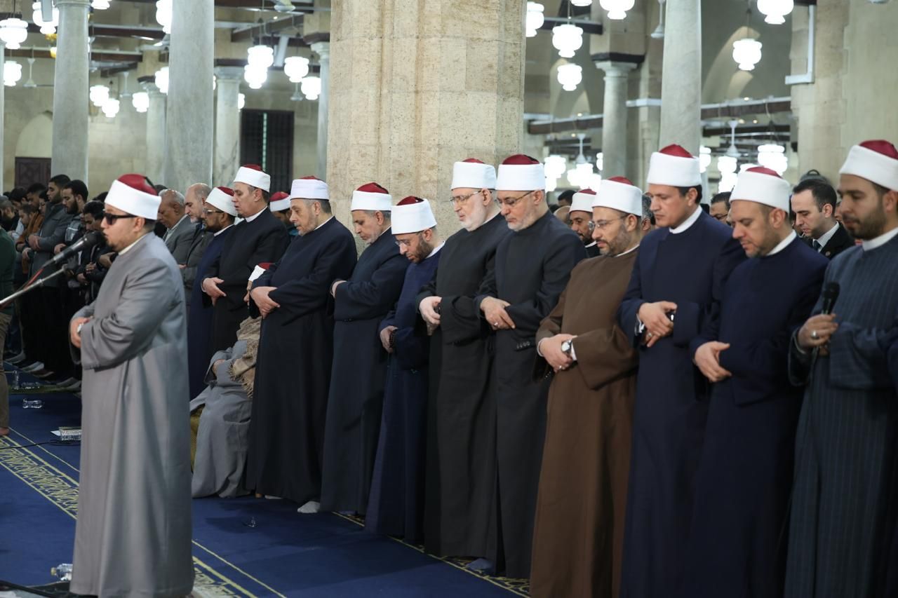 صلاة التراويح بالجامع الأزهر (3)