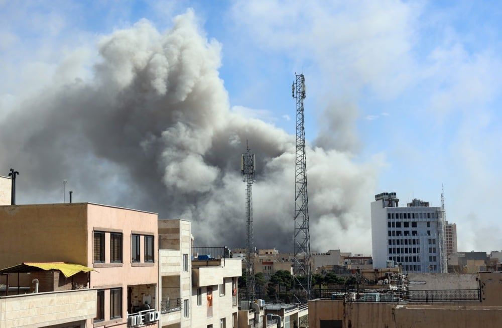 الهجمات الأمريكية الإسرائيلية مستمرة في إيران (7) الهجمات الأمريكية الإسرائيلية مستمرة في إيران (7)