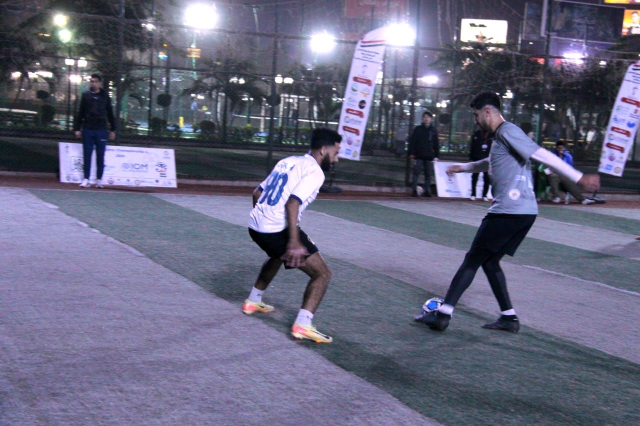 خلال فعاليات النسخة الرابعة من بطولة المجتمع المدنى لكرة القدم خلال فعاليات النسخة الرابعة من بطولة المجتمع المدنى لكرة القدم