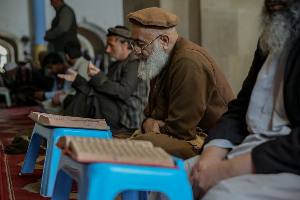 مسلمو أفغانستان يمارسون تقاليد رمضان (5) مسلمو أفغانستان يمارسون تقاليد رمضان (5)