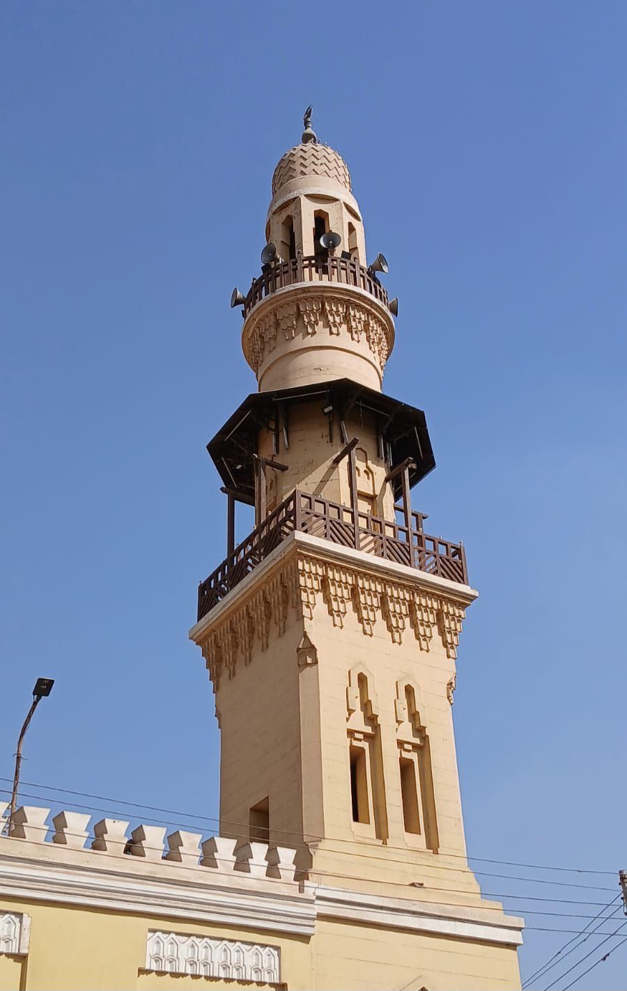 مأذنة المسجد العمري بقوص مأذنة المسجد العمري بقوص