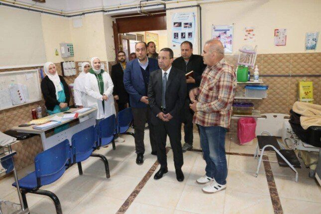 محافظ المنوفية يفاجئ مستشفي الحميات والجهاز الهضمي بشبين الكوم ويشيد بانضباط الاطقم الطبية محافظ المنوفية يفاجئ مستشفي الحميات والجهاز الهضمي بشبين الكوم ويشيد بانضباط الاطقم الطبية