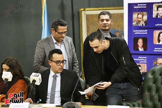 ندوة مسلسل صحاب الأرض بنقابة الصحفيين (18) ندوة مسلسل صحاب الأرض بنقابة الصحفيين (18)