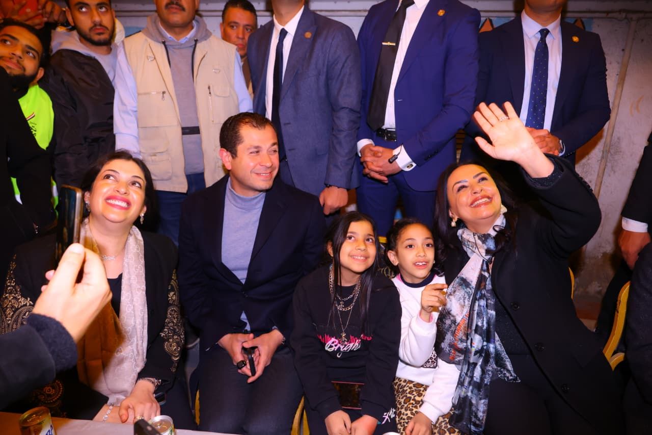 وزيرة التضامن مع أهالى المطرية