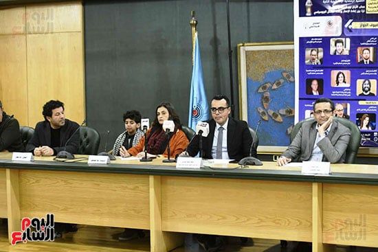 ندوة مسلسل صحاب الأرض بنقابة الصحفيين (16) ندوة مسلسل صحاب الأرض بنقابة الصحفيين (16)