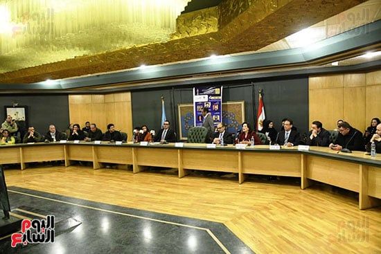 ندوة مسلسل صحاب الأرض بنقابة الصحفيين (23) ندوة مسلسل صحاب الأرض بنقابة الصحفيين (23)