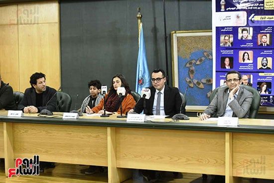 ندوة مسلسل صحاب الأرض بنقابة الصحفيين (10) ندوة مسلسل صحاب الأرض بنقابة الصحفيين (10)