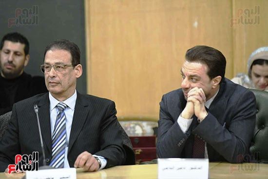 ندوة مسلسل صحاب الأرض بنقابة الصحفيين (13) ندوة مسلسل صحاب الأرض بنقابة الصحفيين (13)