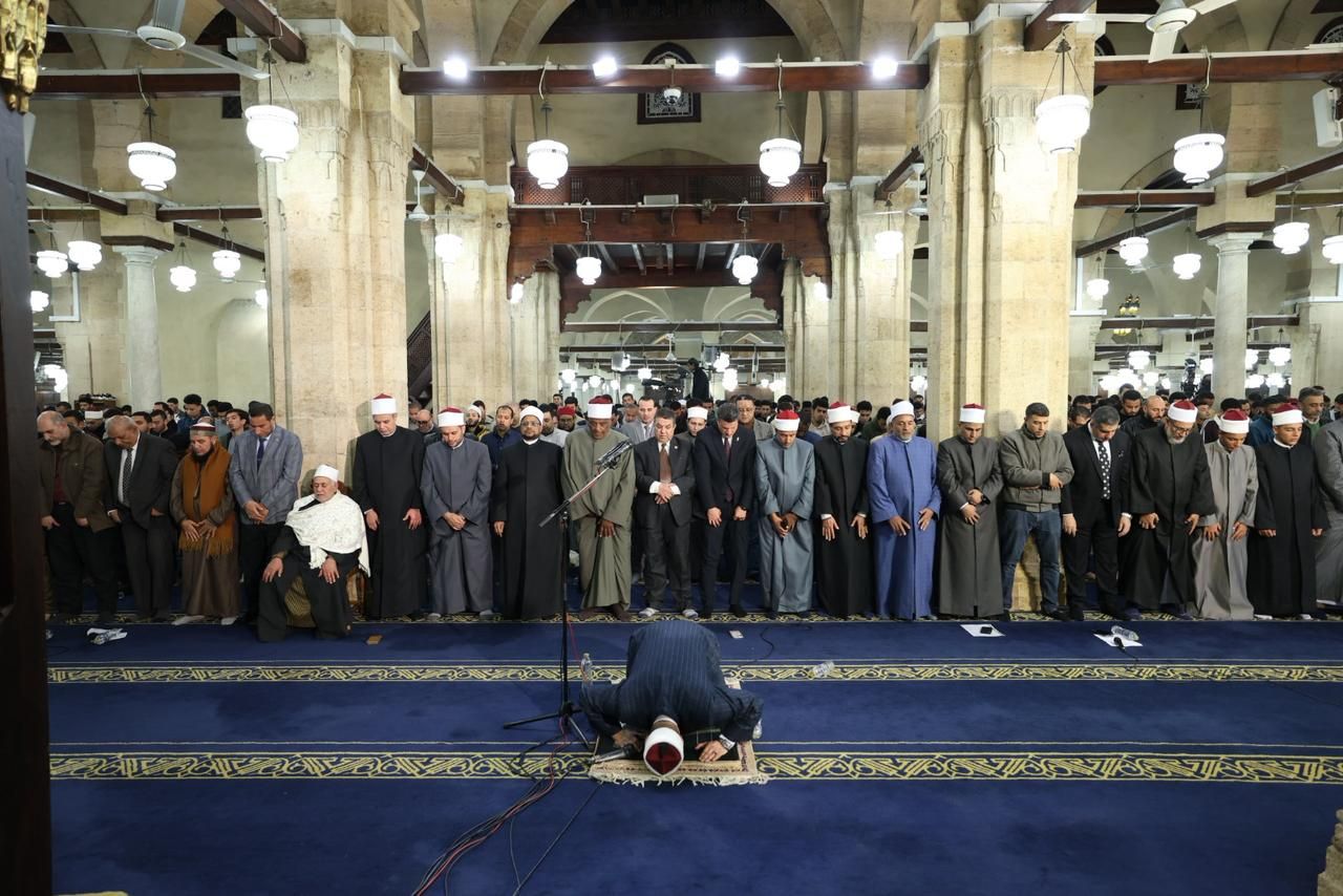 صلاة التراويح بالجامع الازهر (3)