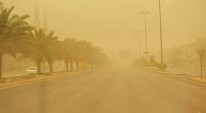 توقعات الطقس اليوم في السعودية.. أتربة وغبار على عدة مناطق