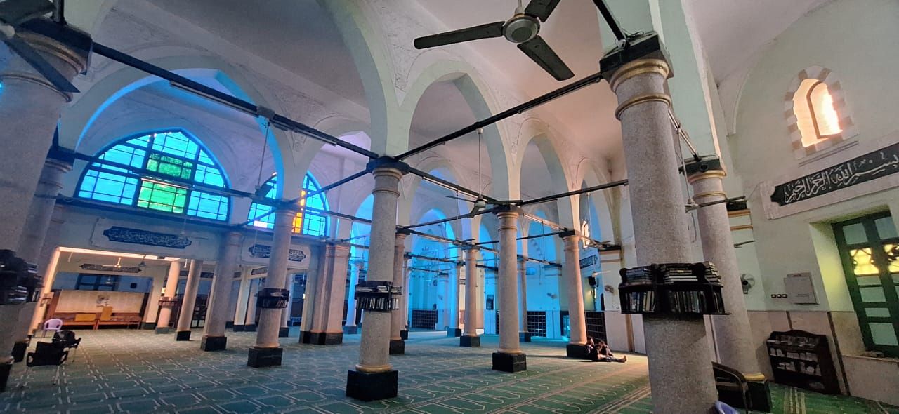 من داخل المسجد الأموى بأسيوط من داخل المسجد الأموى بأسيوط