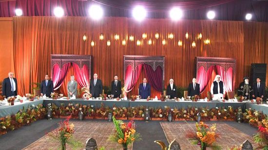 حفل إفطار الأسرة المصرية بحضور الرئيس حفل إفطار الأسرة المصرية بحضور الرئيس