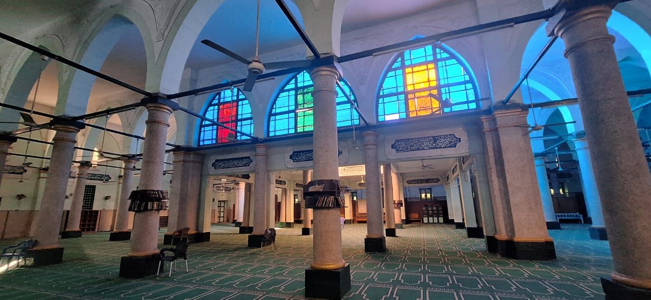 من داخل المسجد الأموى بمحافظة أسيوط من داخل المسجد الأموى بمحافظة أسيوط