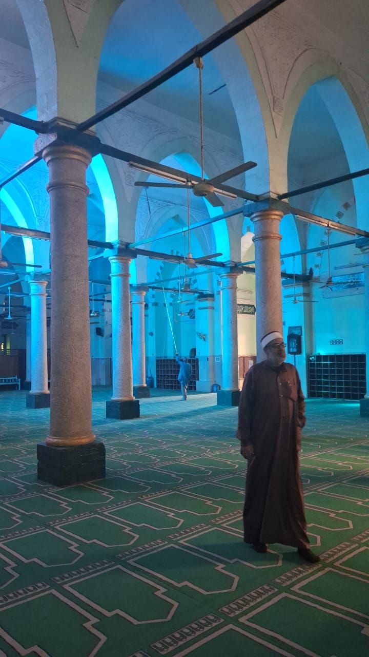 من داخل المسجد الأموى من داخل المسجد الأموى