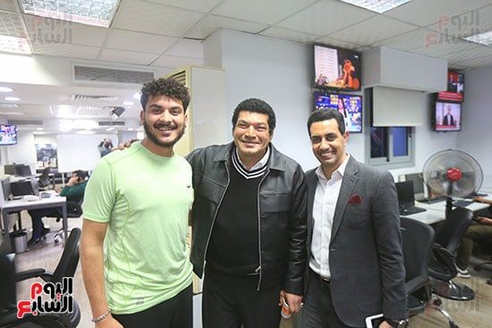 باسم سمرة يزور اليوم السابع باسم سمرة يزور اليوم السابع