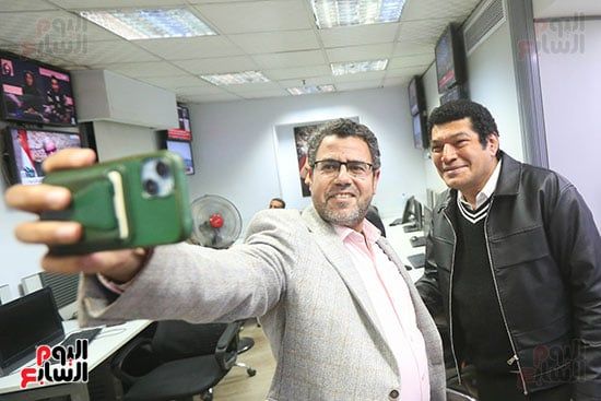 باسم سمرة يزور اليوم السابع باسم سمرة يزور اليوم السابع