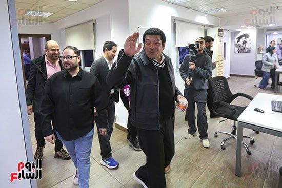 باسم سمرة يزور اليوم السابع باسم سمرة يزور اليوم السابع