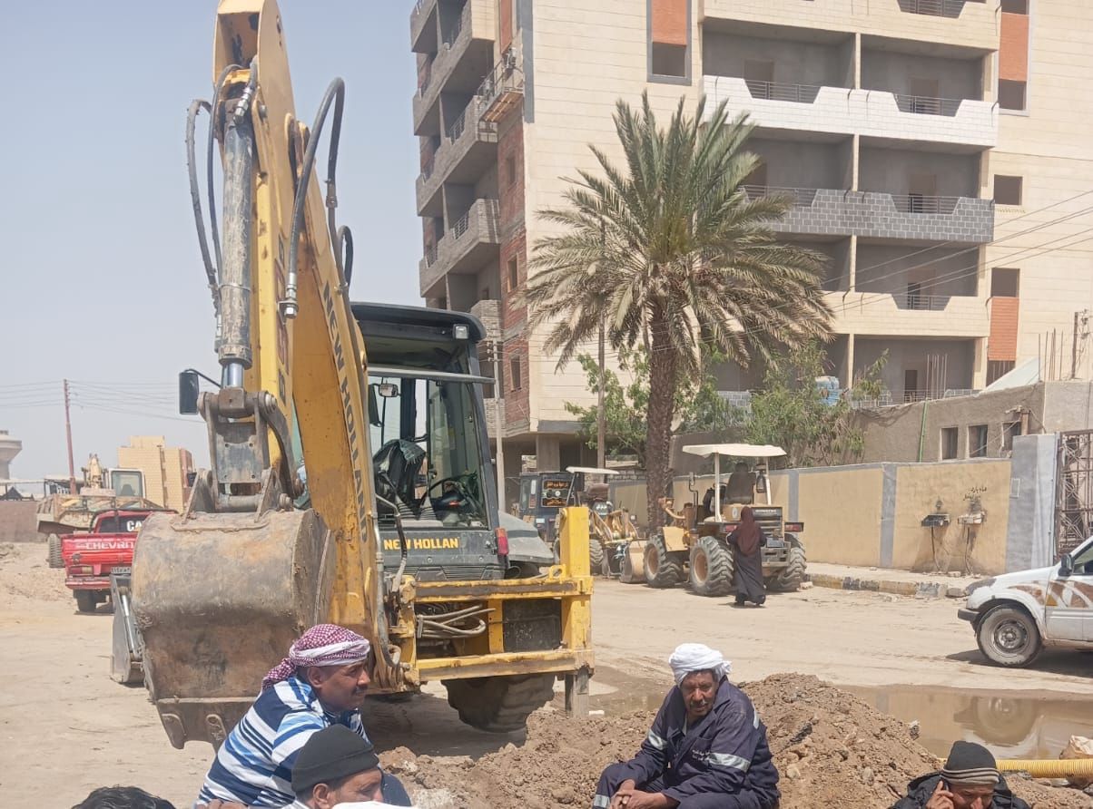 تدخل فريق الصيانة تدخل فريق الصيانة