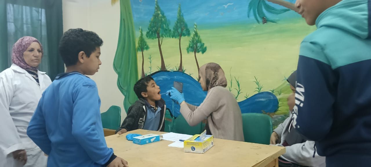 جانب من أعمال تنفيذ المبادرة بمدارس القليوبية جانب من أعمال تنفيذ المبادرة بمدارس القليوبية