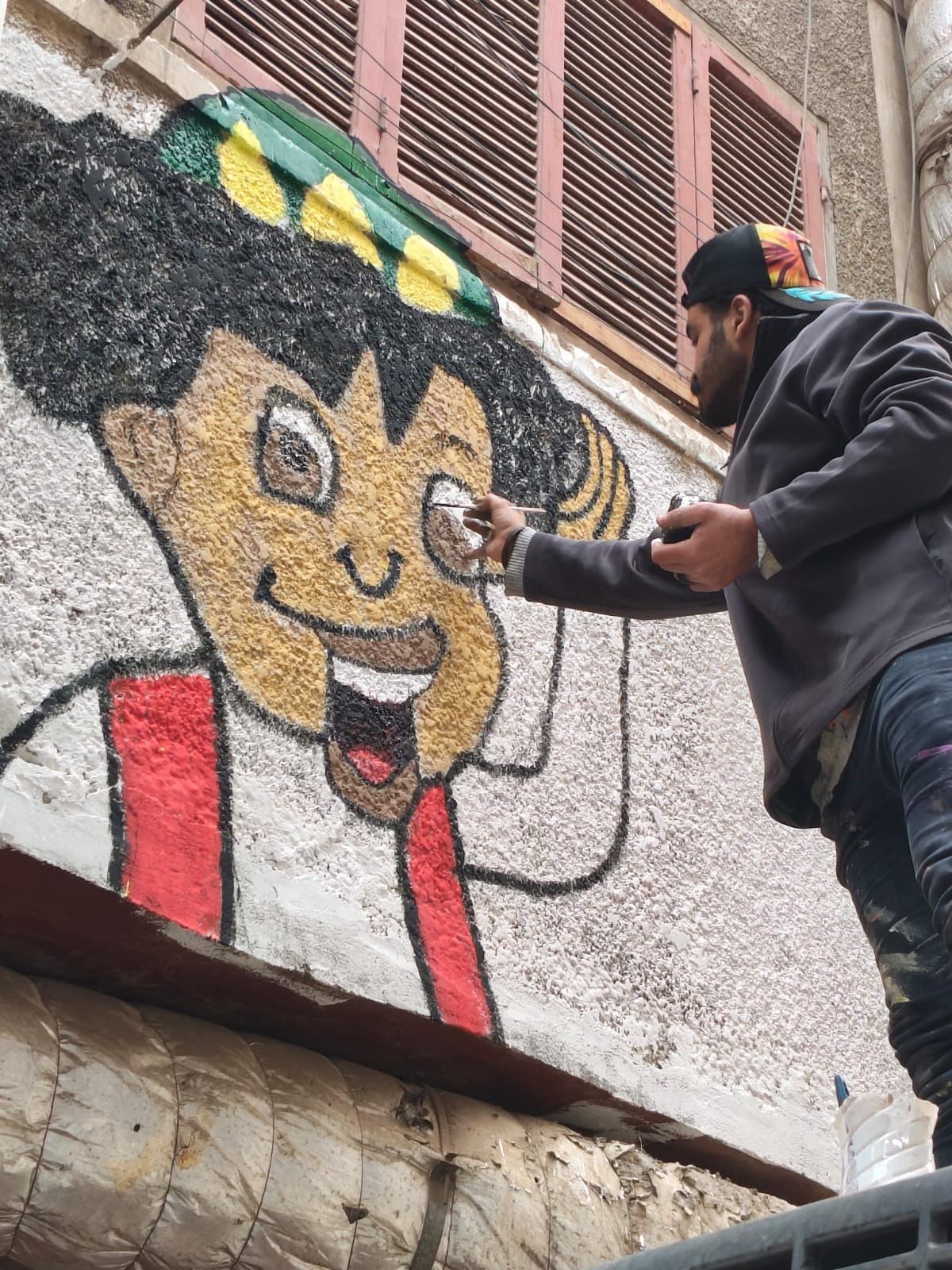 فيصل ترسم ملحمة حب فى أكبر إفطار جماعى فيصل ترسم ملحمة حب فى أكبر إفطار جماعى