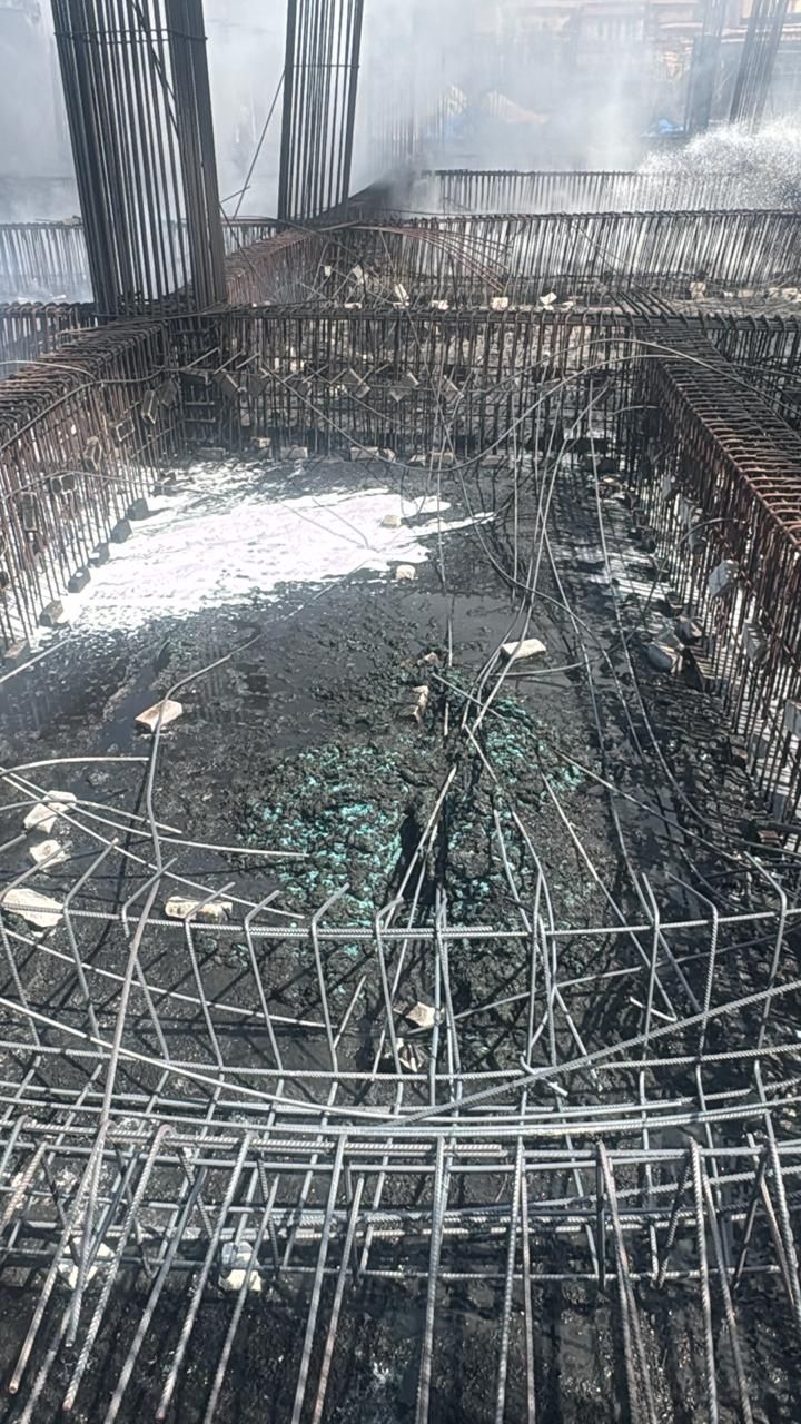 حريق موقع تحت الإنشاء في القاهرة الجديدة (1) حريق موقع تحت الإنشاء في القاهرة الجديدة (1)