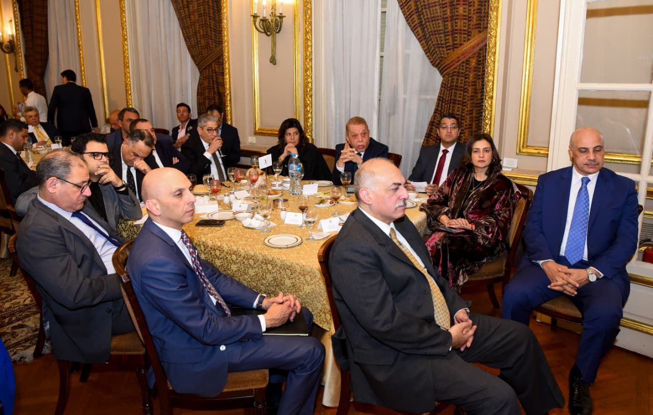 الحضور في حفل إفطار وزير الخارجية