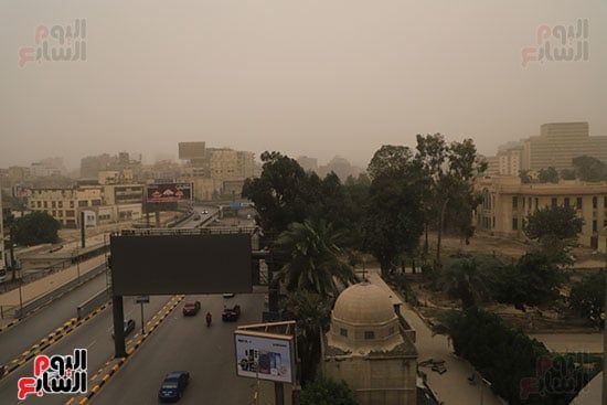 عاصفة ترابية أول أيام عيد الفطر (2)