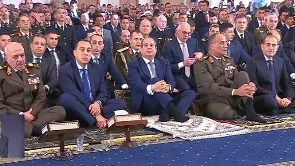 بحضور الرئيس السيسي.. خطيب الفتاح العليم: العفو صفة النبلاء ودستور بناء المجتمعات بحضور الرئيس السيسي.. خطيب الفتاح العليم: العفو صفة النبلاء ودستور بناء المجتمعات