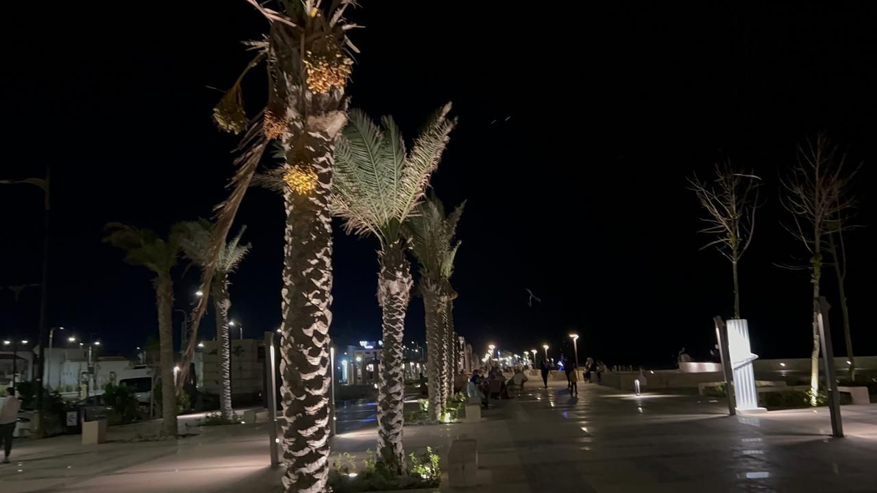 كورنيش ذكي مجاني أمام المواطنين في المنصورة الجديدة كورنيش ذكي مجاني أمام المواطنين في المنصورة الجديدة