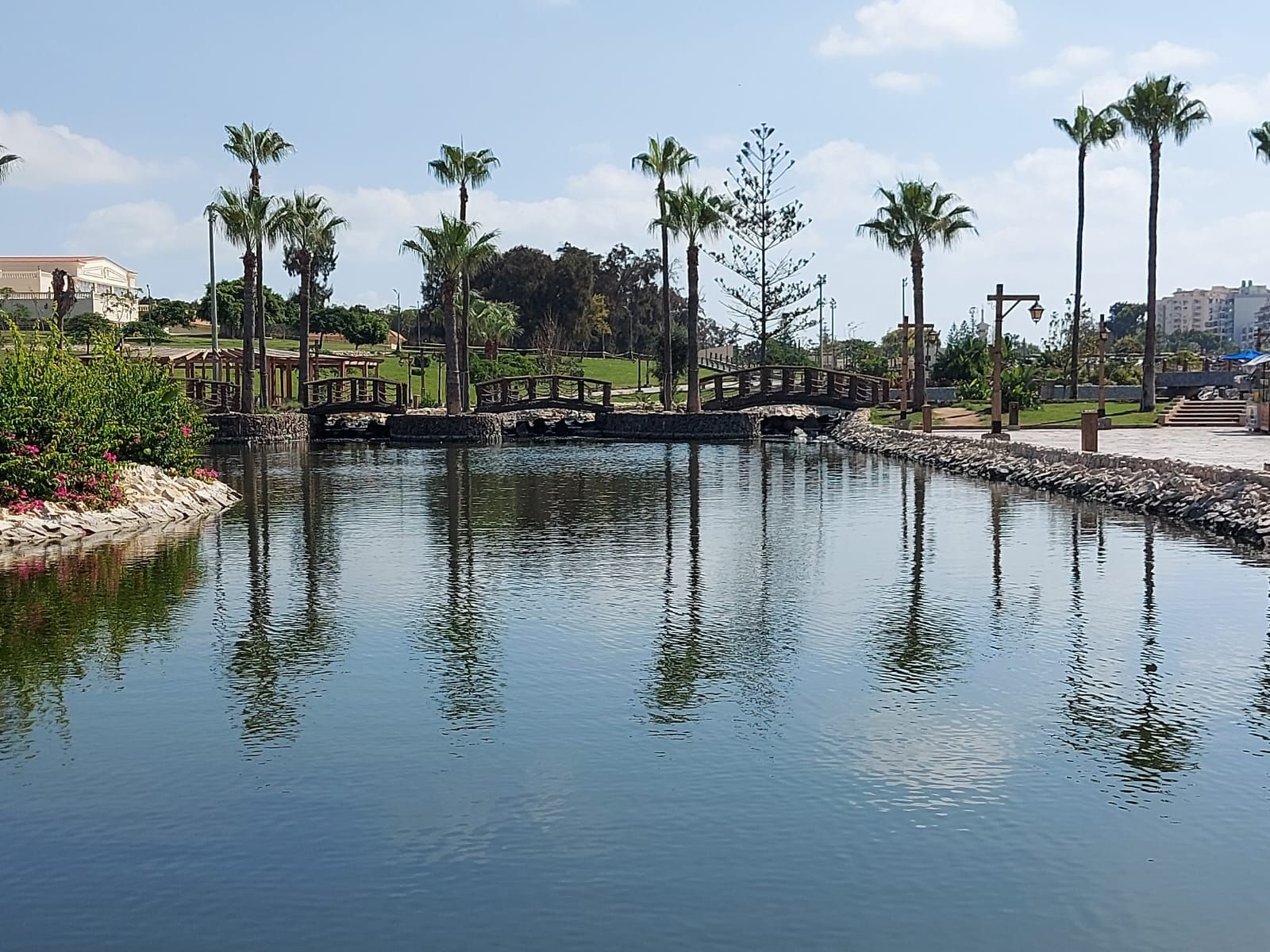 إنشاء 4 بحيرات جديدة بالمنتزة إنشاء 4 بحيرات جديدة بالمنتزة